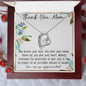 Thank You Mom - You Are So Appreciated - Forever Love Necklace
