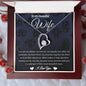 To My Wife - Always and Forever - Forever Love Necklace