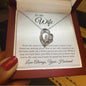 To My Wife - Crossed Paths - Forever Love Necklace