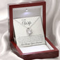 To My Wife - Crossed Paths - Forever Love Necklace
