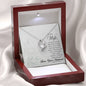 To My Wife - Key To My Heart - Forever Love Necklace