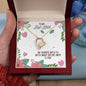 To My Best Bitch- My Favorite- Forever Love Necklace