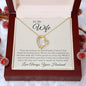 To My Wife - Crossed Paths - Forever Love Necklace