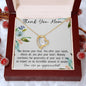 Thank You Mom - You Are So Appreciated - Forever Love Necklace