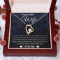 To My Wife - Always and Forever - Forever Love Necklace