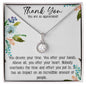 Thank You- Devoted- Eternal Hope Necklace