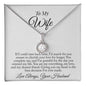 To My Wife - My Everything - Eternal Hope Necklace
