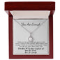 You Are Enough- See You- Eternal Hope Necklace