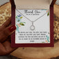 Thank You- Devoted- Eternal Hope Necklace