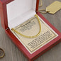 To My Husband - You're The One - Cuban Chain Necklace