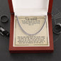To My Husband - You're The One - Cuban Chain Necklace