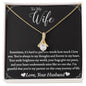 To My Wife - Forever In My Heart - Alluring Beauty Necklace
