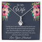 To My Wife - Yours Alone - Alluring Beauty Necklace