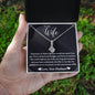 To My Wife - Forever In My Heart - Alluring Beauty Necklace