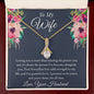 To My Wife - Yours Alone - Alluring Beauty Necklace