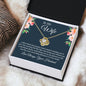 To My Wife - Fate - Love Knot Necklace