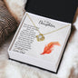 To My Daughter - The Rest Of Time - Love Knot Necklace