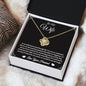 To My Wife - Our Happiness - Love Knot Necklace