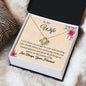 To My Wife - My Partner - Love Knot Necklace (T)