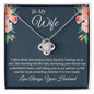 To My Wife - Fate - Love Knot Necklace