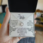 To My Wife - My Missing Piece - Love Knot Necklace