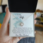 To My Wife - Love You Longer - Love Knot Necklace
