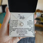 To My Wife - My Missing Piece - Love Knot Necklace