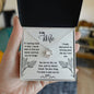 To My Wife - The Best Thing - Love Knot Necklace