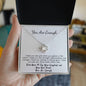 You're Enough - See You - Knot Necklace