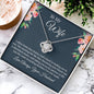 To My Wife - Fate - Love Knot Necklace