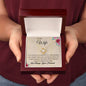 To My Wife - My Partner - Love Knot Necklace (T)