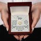 To My Wife - My Missing Piece - Love Knot Necklace