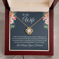 To My Wife - Fate - Love Knot Necklace