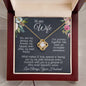 To My Wife - Happily Ever After - Love Knot Necklace