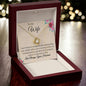 To My Wife - My Partner - Love Knot Necklace (T)