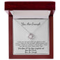 You're Enough - See You - Knot Necklace