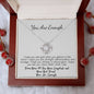 You're Enough - See You - Knot Necklace