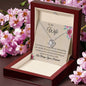 To My Wife - My Partner - Love Knot Necklace