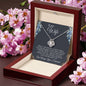 To My Wife - When I Married You - Love Knot Necklace