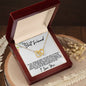 To My Best Friend - The Highs and The Lows - Interlocking Hearts Necklace