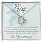 To My Wife - I Choose You - Forever Love Necklace