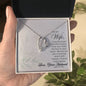 To My Wife - Key To My Heart - Forever Love Necklace