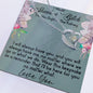 To My Best Friend- Shank a Bitch- Forever Love Necklace
