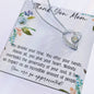 Thank You Mom - You Are So Appreciated - Forever Love Necklace