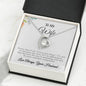 To My Wife - Constant Companion - Forever Love Necklace