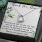 Thank You Mom - You Are So Appreciated - Forever Love Necklace