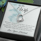 To My Wife - I Choose You - Forever Love Necklace