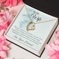 To My Wife - I Choose You - Forever Love Necklace