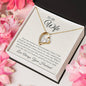 To My Wife - Crossed Paths - Forever Love Necklace