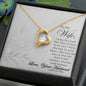 To My Wife - Key To My Heart - Forever Love Necklace